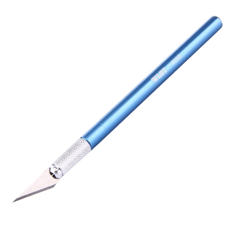 WLXY-9309 Faca de Escultura em Metal Ferramenta Profissional para Reparação de Telemóveis com 6 Lâminas, WLXY-9309