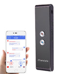 Tradutor de Voz Inteligente de Bolso T8 Tradução de Fala em Tempo Real com Microfone Duplo, Suporta 33 Línguas