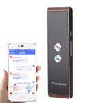 Tradutor de Voz Inteligente de Bolso T8 Tradução de Fala em Tempo Real com Microfone Duplo, Suporta 33 Línguas