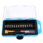 Kit de Facas de Escultura WLXY WL-9304, Comprimento da Faca: 17cm, WL-9304