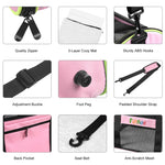 FUNADD Bolsa de Transporte para Animais de Estimação para Viagem, Bolsa de Ombro Dobrável, Bolsa de Transporte