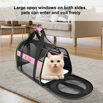 FUNADD Bolsa de Transporte para Animais de Estimação para Viagem, Bolsa de Ombro Dobrável, Bolsa de Transporte