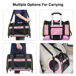 FUNADD Bolsa de Transporte para Animais de Estimação para Viagem, Bolsa de Ombro Dobrável, Bolsa de Transporte