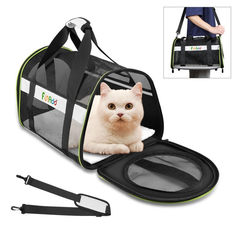 FUNADD Bolsa de Transporte para Animais de Estimação para Viagem, Bolsa de Ombro Dobrável, Bolsa de Transporte