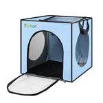 Caixa de Secagem para Banho de Animais FUNADD Secador Portátil Dobrável, Adequado para Animais até 5kg, Gaiola de Secagem Dobrável
