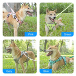 FunAdd Corda de Tração Colete Respirável Refletor de Nylon para Animais Arnês para Cão, Tamanho: M, Tamanho: M