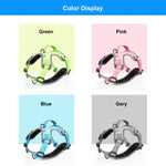 FunAdd Corda de Tração Colete Respirável Refletor de Nylon para Animais Arnês para Cão, Tamanho: M, Tamanho: M