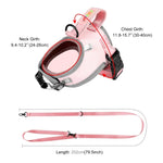 FunAdd Corda de Tração Colete Respirável Refletor de Nylon para Animais Arnês para Cão, Tamanho: S, Tamanho: S