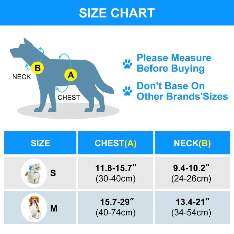 FunAdd Corda de Tração Colete Respirável Refletor de Nylon para Animais Arnês para Cão, Tamanho: S, Tamanho: S