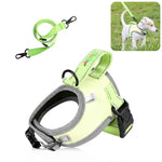 FunAdd Corda de Tração Colete Respirável Refletor de Nylon para Animais Arnês para Cão, Tamanho: S, Tamanho: S