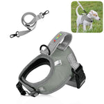 FunAdd Corda de Tração Colete Respirável Refletor de Nylon para Animais Arnês para Cão, Tamanho: S, Tamanho: S