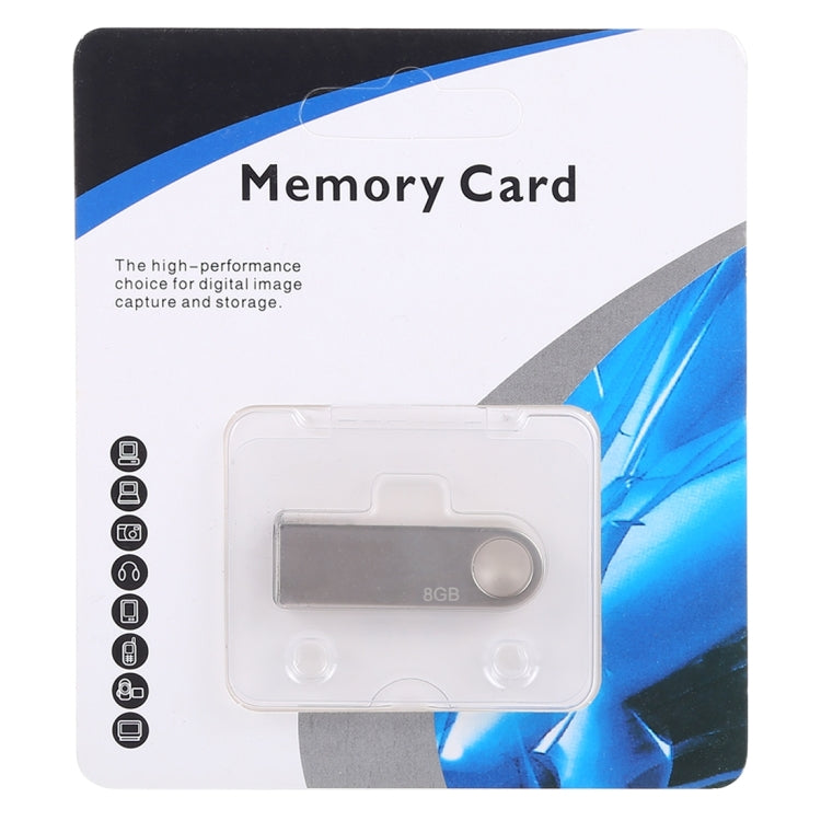 Pen USB Metal 8GB USB 2.0, 8GB