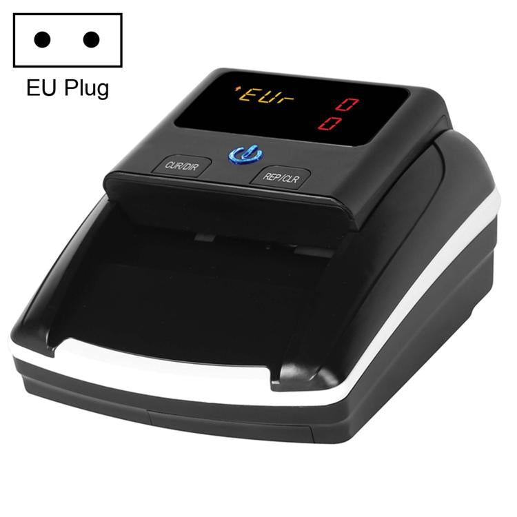 Detector de Dinheiro Pequeno Portátil AL-130 para USD Euro, Especificações: Ficha EU, Ficha EU