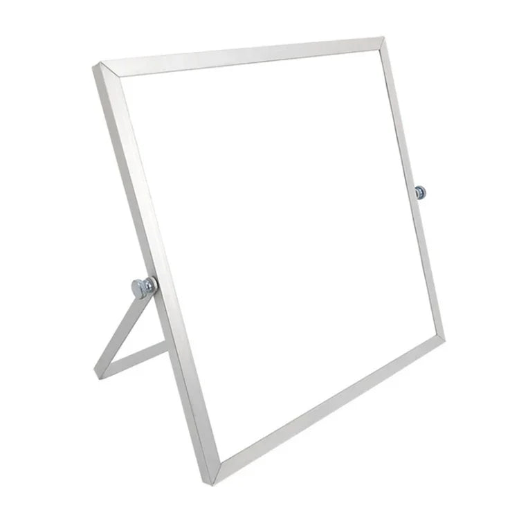 Quadro Branco Pequeno Magnético Portátil para Secretária, Tamanho: 25cm x 25cm, 25cm x 25cm