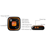 REACHFAR V28 Rastreador Mini GSM Estilo Colar LBS WiFi AGPS Comunicador SOS, RF-V28