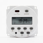 Temporizador Digital LCD Microcomputador CN101A DC12V, DC12V
