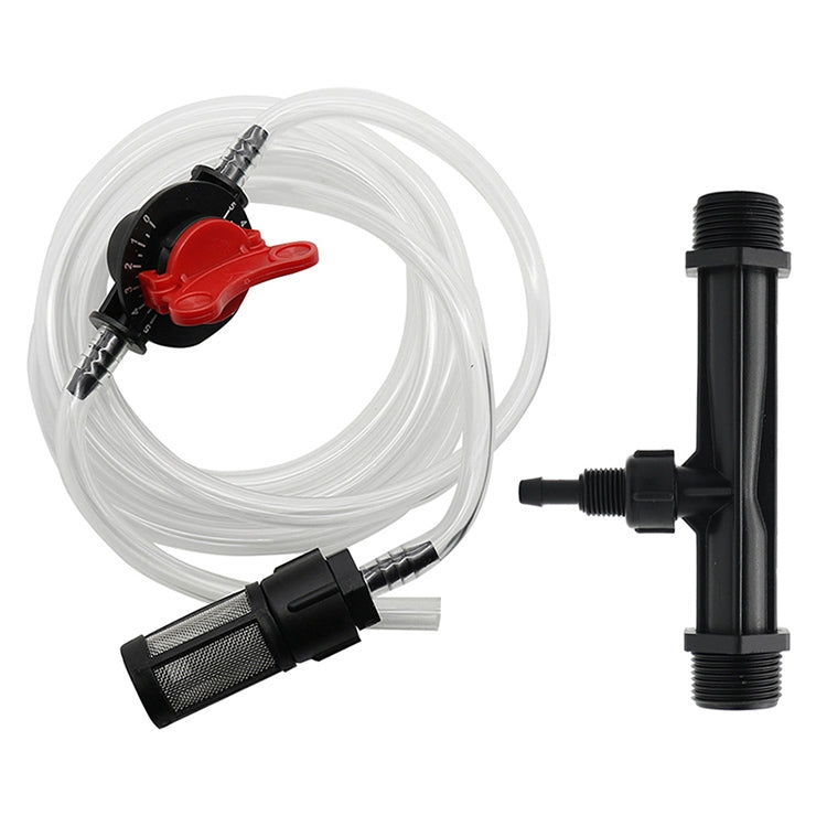 Aplicador de Fertilizante Venturi G1/2 Kit de Fertilizante e Palha Filtro com Conector de Quatro Pontos, com Conector de Quatro Pontos
