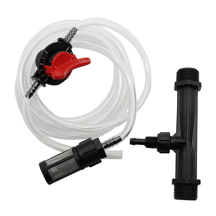 Aplicador de Fertilizante Venturi G3/4 Kit de Fertilizante e Palha Filtro com Conector de Seis Pontos, com Conector de Seis Pontos