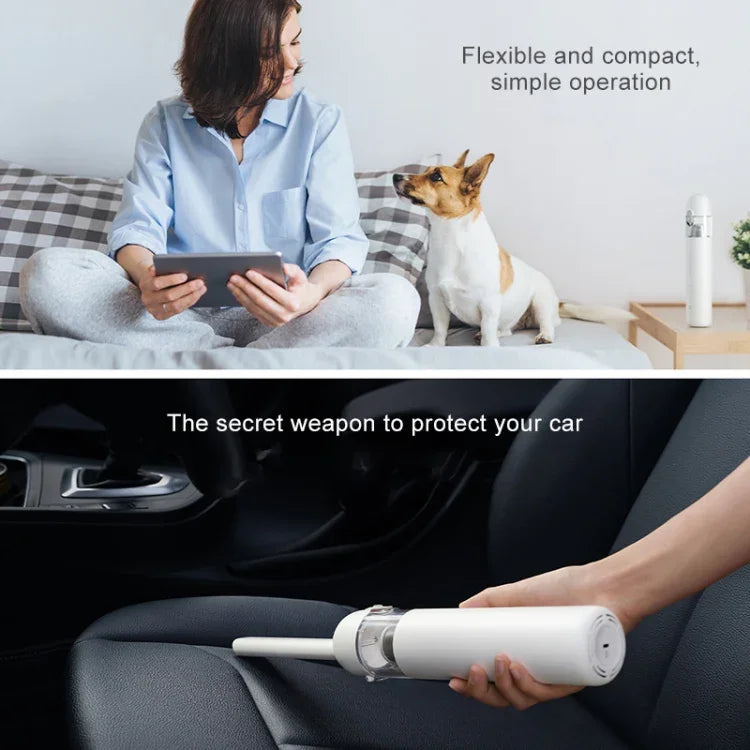 Aspirador Portátil Original Xiaomi Mijia 120W 13000Pa para Carro e Casa, Apanhador de Pó, Ferramentas de Limpeza, Aspirador