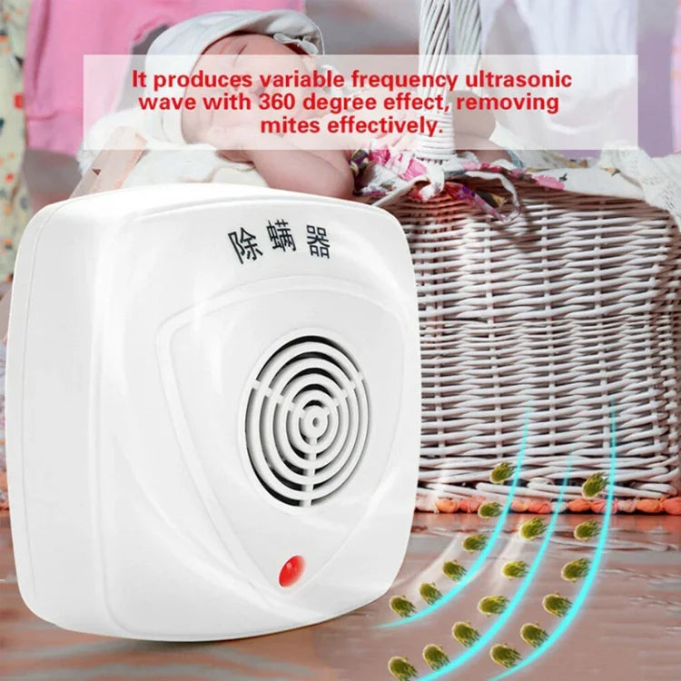Instrumento Doméstico Ultrassónico Sem Fios para Remoção de Ácaros Aspirador de Cama para Remoção e Esterilização de Ácaros, Ficha US