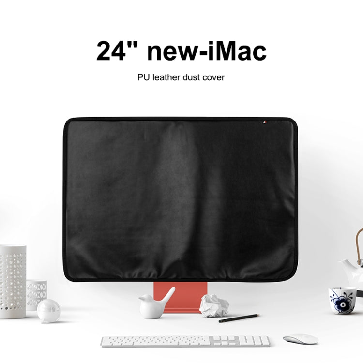 Capa Portátil Anti-Pó para Apple iMac 24 polegadas, Tampa para Monitor LCD de Computador de Secretária Apple com Bolsa de Armazenamento, 24 polegadas (Preto), 24 polegadas (Cinza), 24 polegadas (Azul), 24 polegadas (Roxo), 24 polegadas (Vermelho)