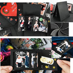 Caixa de Presente Surpresa Explosiva em Forma de Coração para Álbum de Fotos DIY Feito à Mão, Álbum DIY