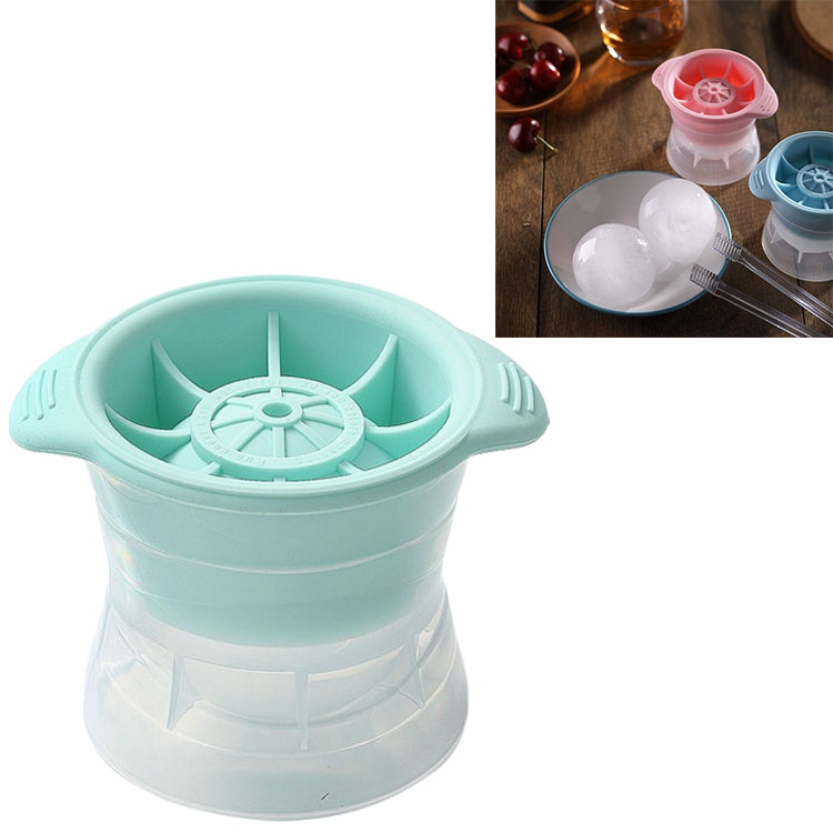 Molde de Cubos de Gelo Esféricos para Whisky e Vinho em Silicone com Tampa
