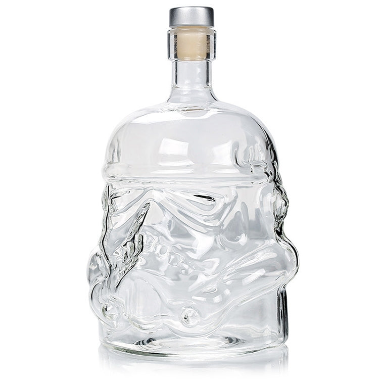 Decantador de Vinho em Garrafa de Vidro Transparente Cristal para Vodka, Capacidade: 650ml, Garrafa de Vidro