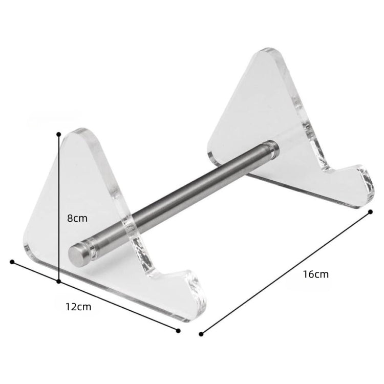 Suporte de Teclado Destacável em Acrílico Transparente de Uma Camada YX003-1