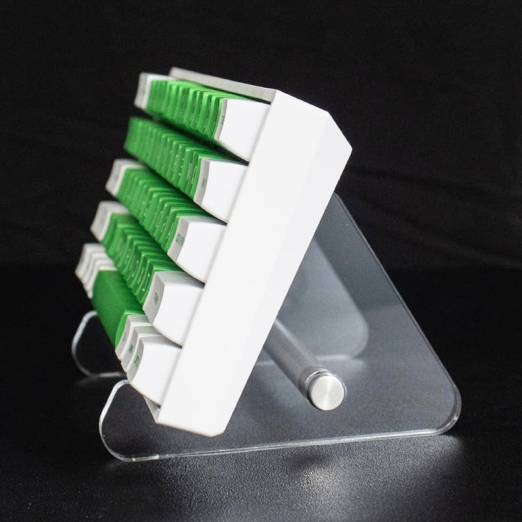 Suporte de Teclado Destacável em Acrílico Transparente de Uma Camada YX003-1