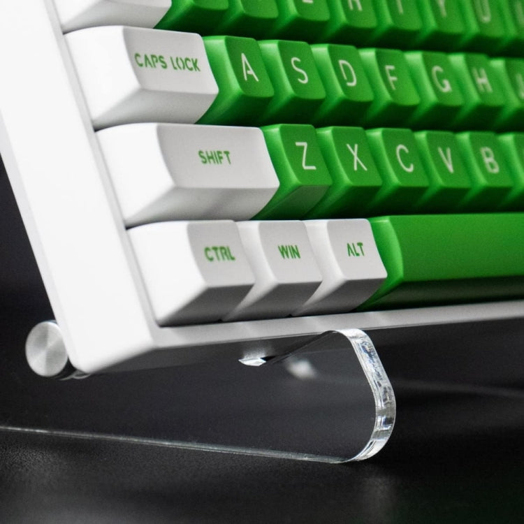 Suporte de Teclado Destacável em Acrílico Transparente de Uma Camada YX003-1