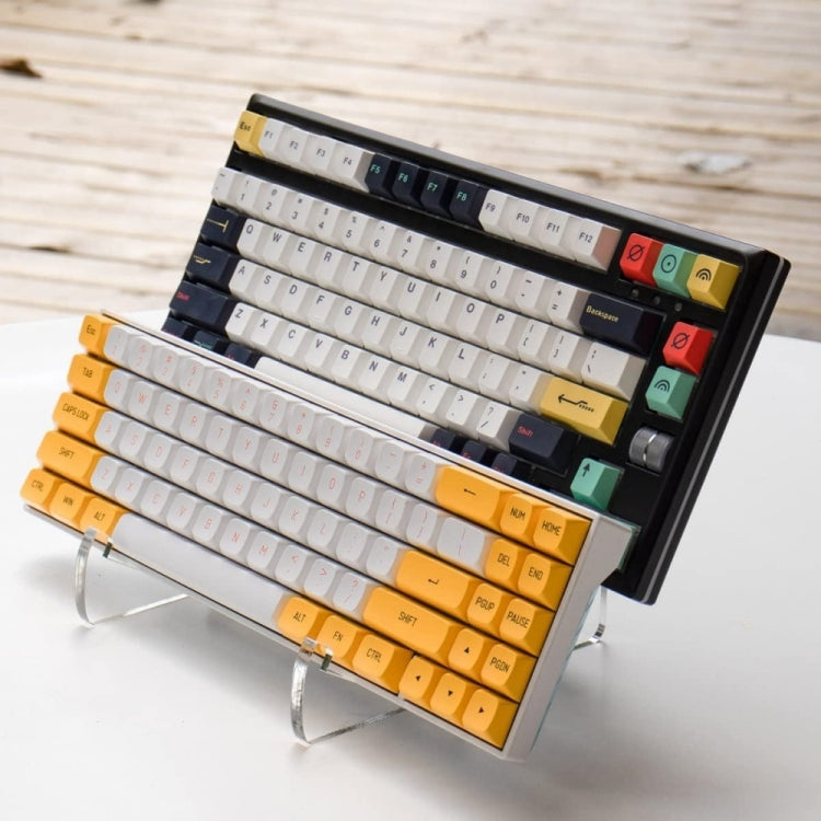 Suporte de Teclado Destacável em Acrílico Transparente de Duas Camadas YX003-2