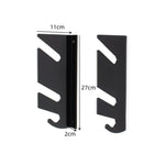 Suporte de Parede para Skateboard de Quatro Rodas YX018, 1 Par, YX018