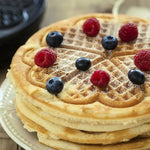 Máquina Doméstica de Waffles e Torradas com Dupla Placa de Aquecimento, Mini Máquina Elétrica para Pequeno-Almoço, Máquina Elétrica para Sanduíches e Bolos, Ficha UE
