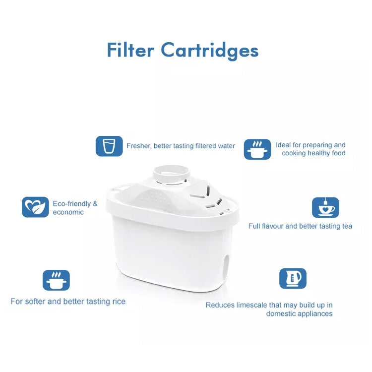 Elemento de Filtro Purificador de Água Universal para Cozinha com Carvão Ativado, Filtro de Carvão Ativado