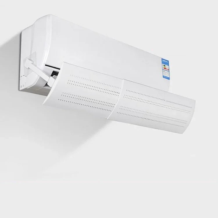 Defletor Universal de Ar Condicionado Montado na Parede para Quarto, Anti-Sopro Direto para Bebé, Versão com Orifício M, Versão com Orifício M