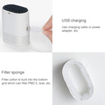 Purificador de Ar Portátil de Íons Negativos USB Recarregável para Pescoço HE-K001, Remoção de Formaldeído Doméstico