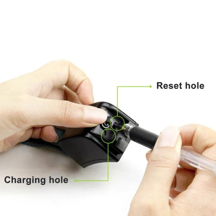 Colar de Treino para Cão Recarregável e à Prova de Água com Controlo Remoto de 300m e Ecrã LCD, Controlo Remoto de 300m