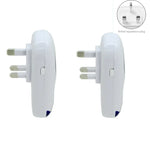 Repelente Eletrónico Ultrassónico 3W para Mosquitos, Ratos e Insetos com Luz, Plugue EUA, AC 90-240V, Plugue Reino Unido, Plugue EUA