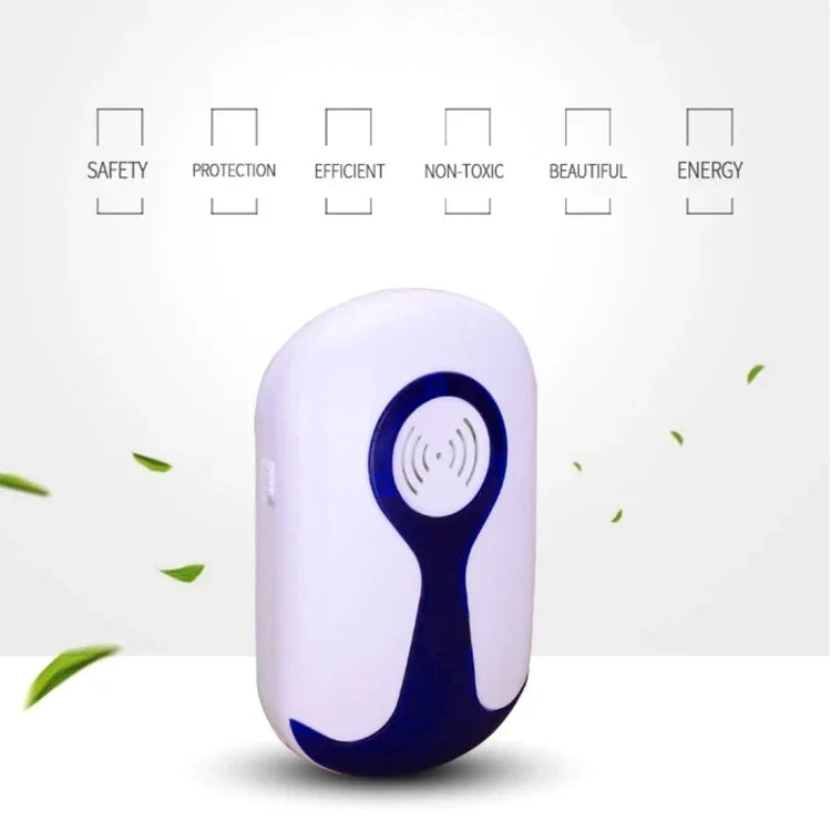Repelente Eletrónico Ultrassónico 3W para Mosquitos, Ratos e Insetos com Luz, Plugue EUA, AC 90-240V, Plugue Reino Unido, Plugue EUA