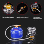 Fogão Portátil ao Ar Livre Tipo Dividido de 3700W com Mochila, Ferramentas de Cozinha Anti-Explosão