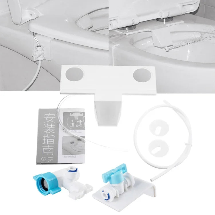 Dispositivo Sanitário para Descarga de Sanita com Assento de Pulverização de Água, Ferramenta de Assento com Pulverizador de Água