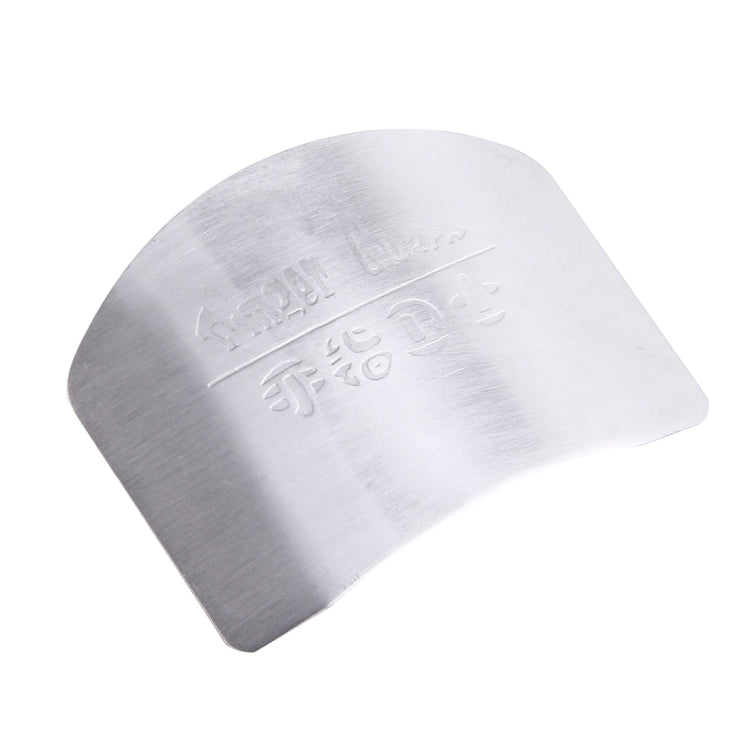 Protetor Criativo para Dedos em Aço Inoxidável para Corte de Alimentos e Legumes na Cozinha, Protetor para Dedos ao Cortar