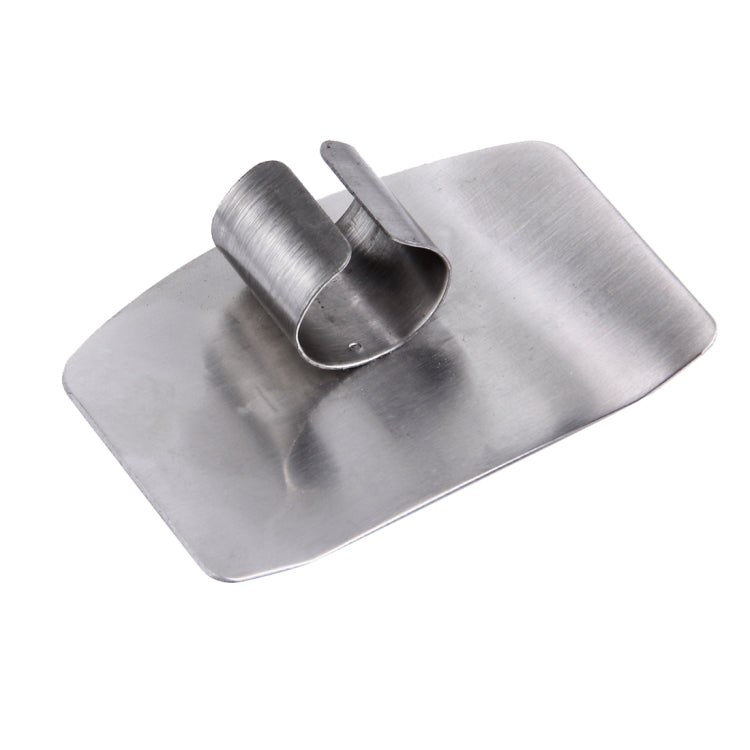 Protetor Criativo para Dedos em Aço Inoxidável para Corte de Alimentos e Legumes na Cozinha, Protetor para Dedos ao Cortar