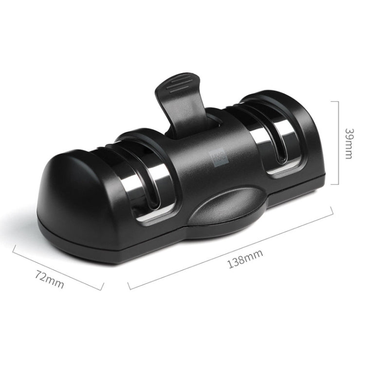 Afiador de Facas Portátil Original Xiaomi Youpin Huohou com Duas Rodas, Afiador de Facas com Duas Rodas