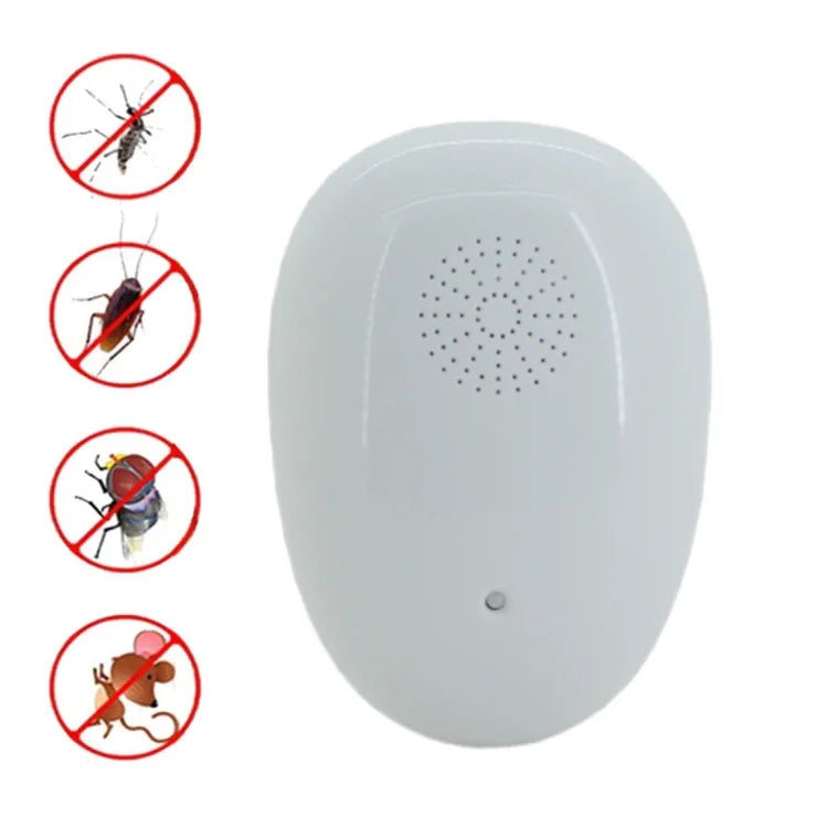Repelente Ultrassónico para Insetos e Pragas AC 90-250V, Mata Mosquitos, Ficha US, Ficha US