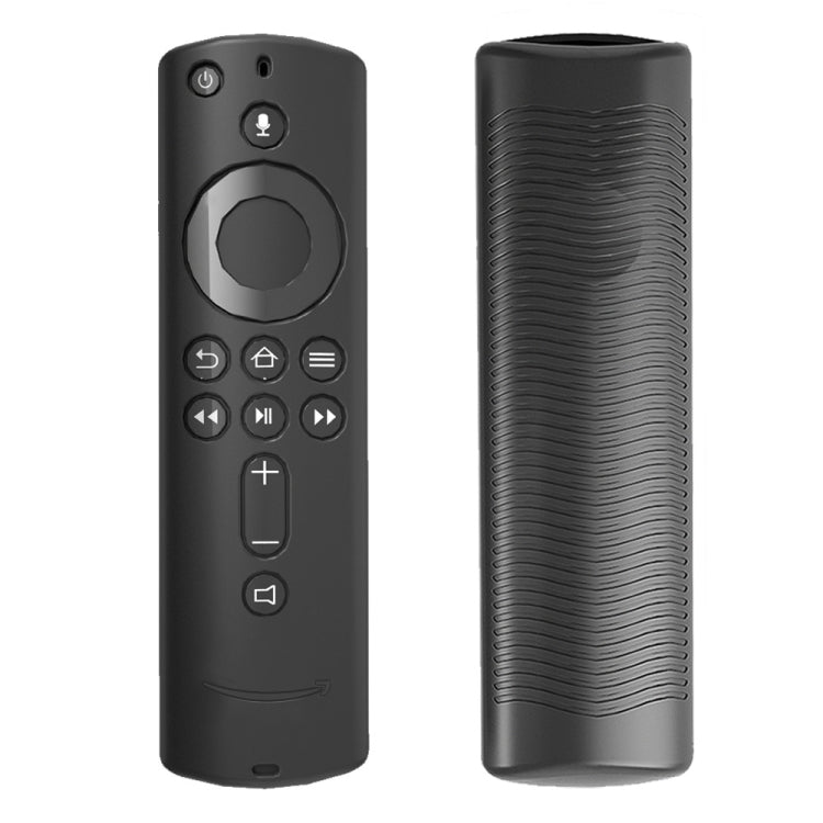 Capa de silicone lavável com textura antiderrapante para comando remoto Amazon Fire TV