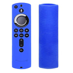 Capa de silicone lavável com textura antiderrapante para comando remoto Amazon Fire TV