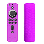 Capa de silicone lavável com textura antiderrapante para comando remoto Amazon Fire TV