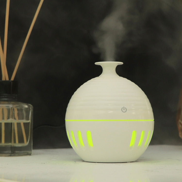 Humidificador USB com padrão de madeira, recortado, lâmpada de aromaterapia de sete cores, pulverizador automático de álcool com controlo remoto (Azul Céu), HC0372A, HC0372B, HC0372C, HC0372D, HC0372F, HC0372G, HC0372H, HC0372I, HC0372J, HC0372K